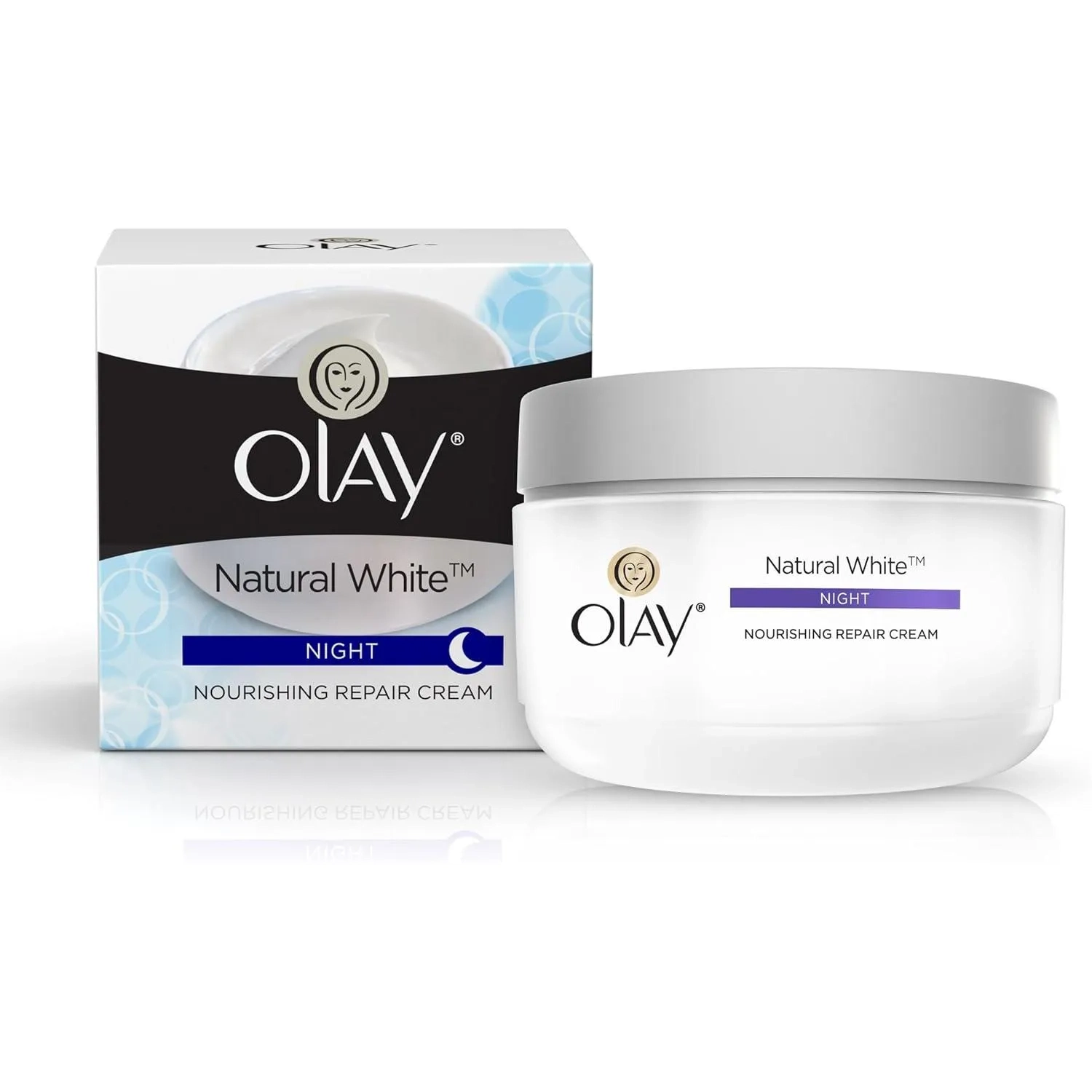 Olay Natural White Night Cream, 50 G