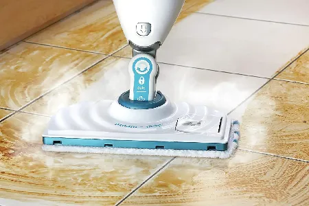 Black+Decker Steam Mop Replacement Pads (Pack of 2) FSMP20-XJ White/Blue