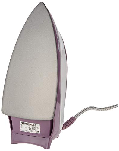 Black+Decker F1500 Dry Iron, Purple