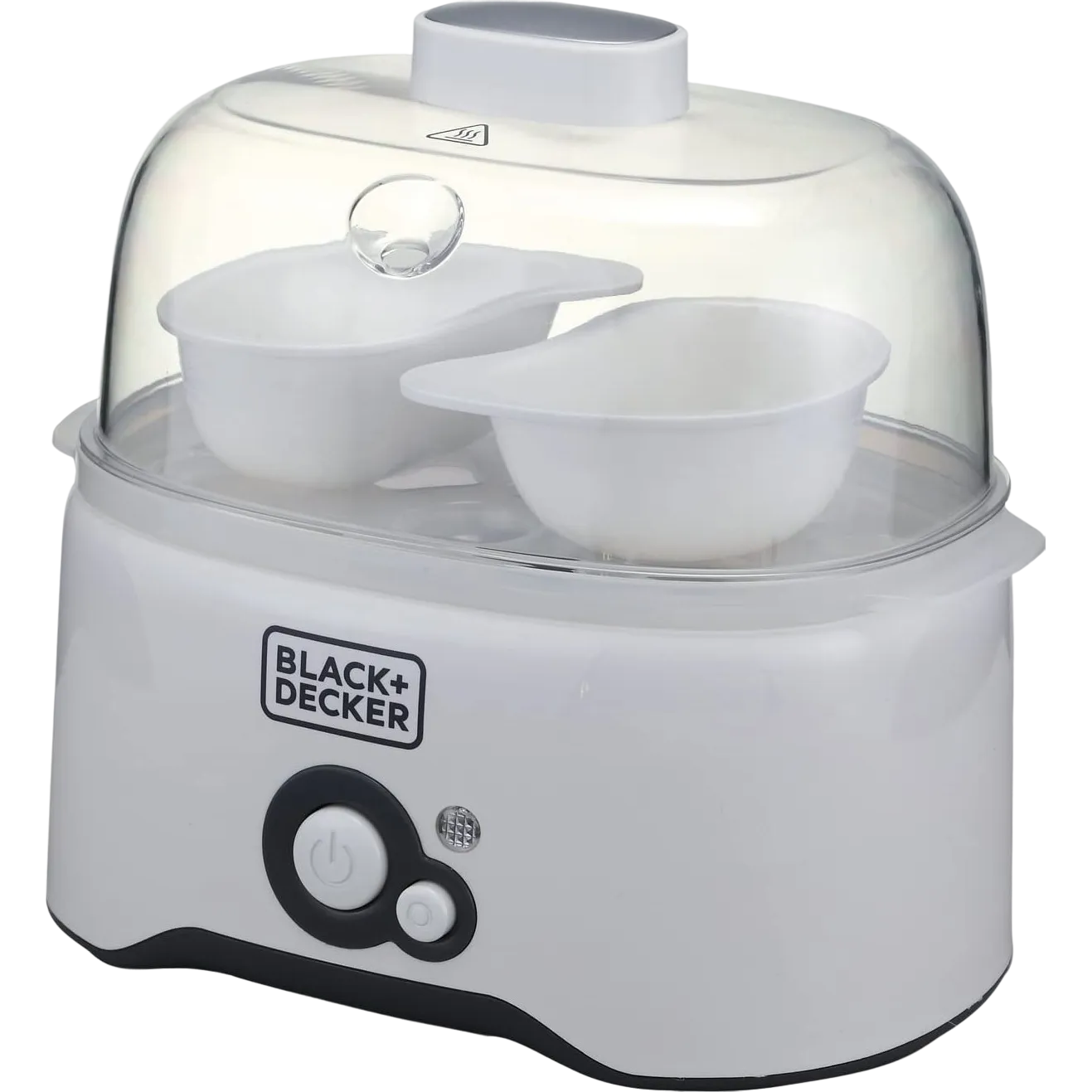 Black+Decker Egg Cooker And Boiler 280W EG200-B5 White