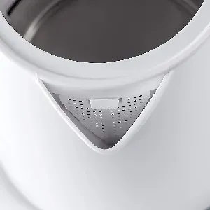 Black+Decker Electric Kettle 1.7 Liters 2200W JC70-B5 White/Grey