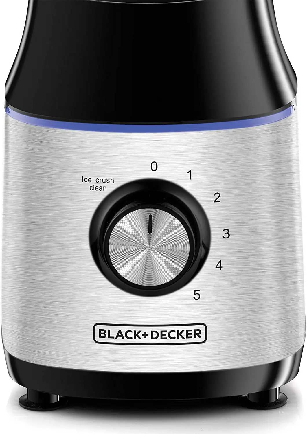 Black+Decker Blender And Smoothie Maker With Glass Jar 700W BX650G-B5 Black/Silver