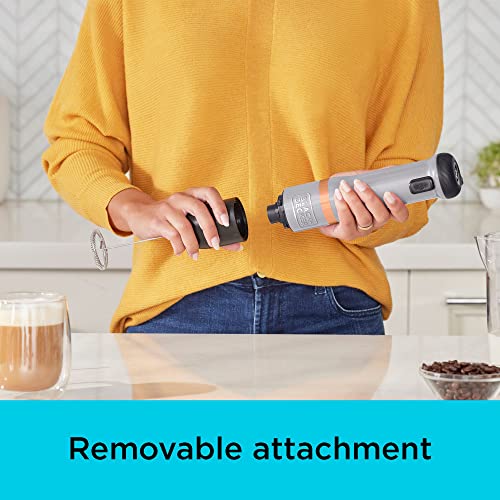 Black+Decker Kitchen Wand Milk Frother Attachment BCKM101MFFF-XJ