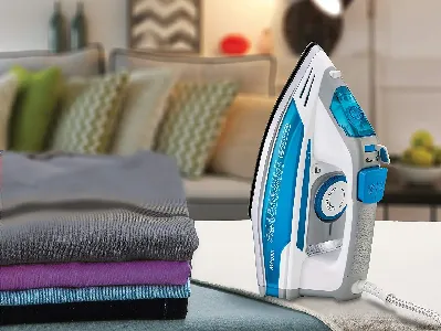 Black+Decker Steam Iron 2800W X2800-B5 Blue/White/Grey