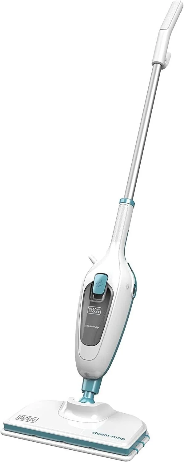 Black+Decker 5-in-1 Steam Mop Cleaner 1300 W FSMH13E5-B5 White/Blue