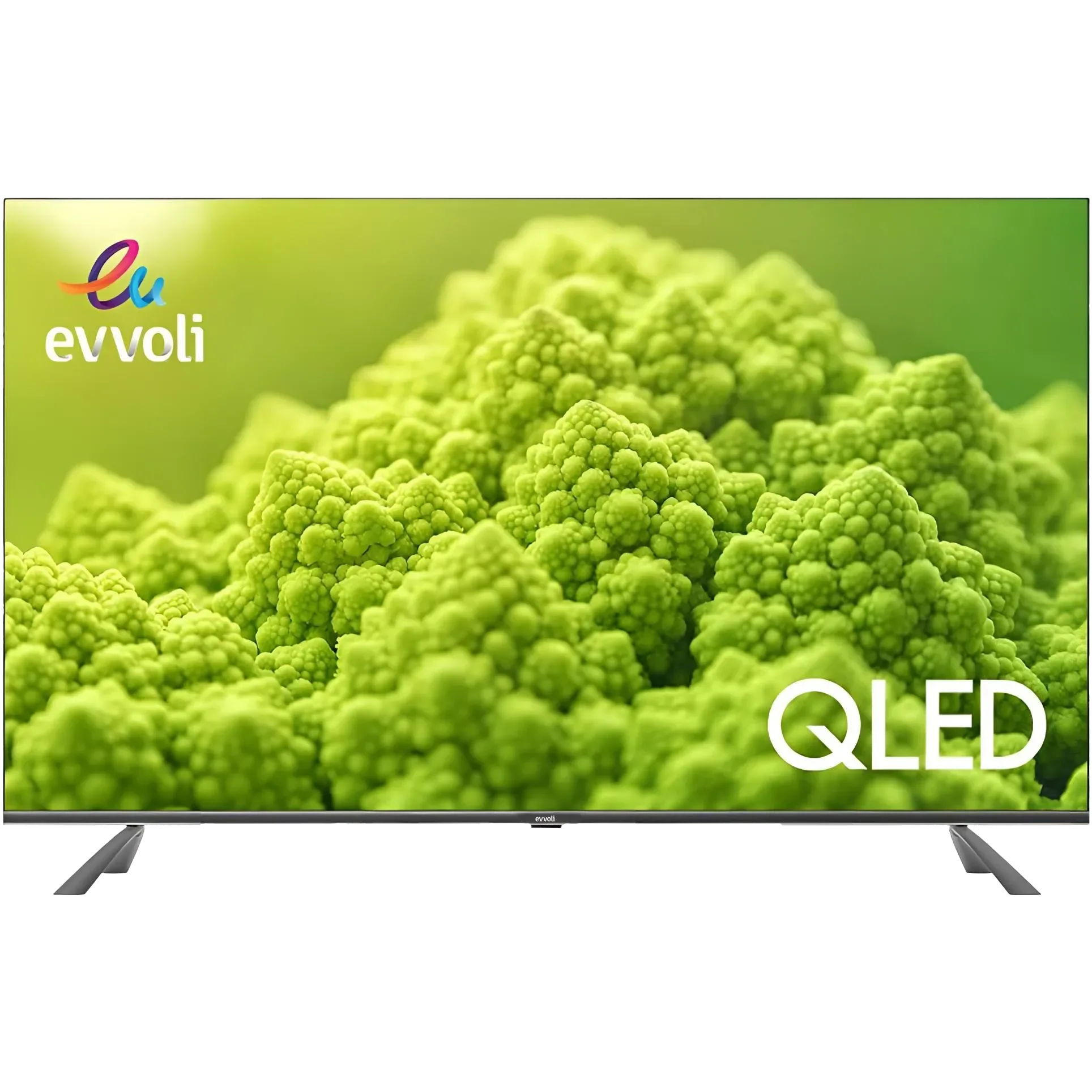 Evvoli 50-Inch 4K Qled Android Smart Tv Framless 50Ev250Qa