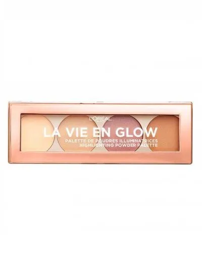 L'Oreal Paris Highlighter La Vie En Glow Palette 01 Warm Glow 5 G