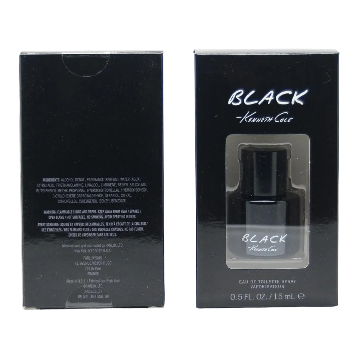 KENNETH COLE BLACK (M) EDT 15ML