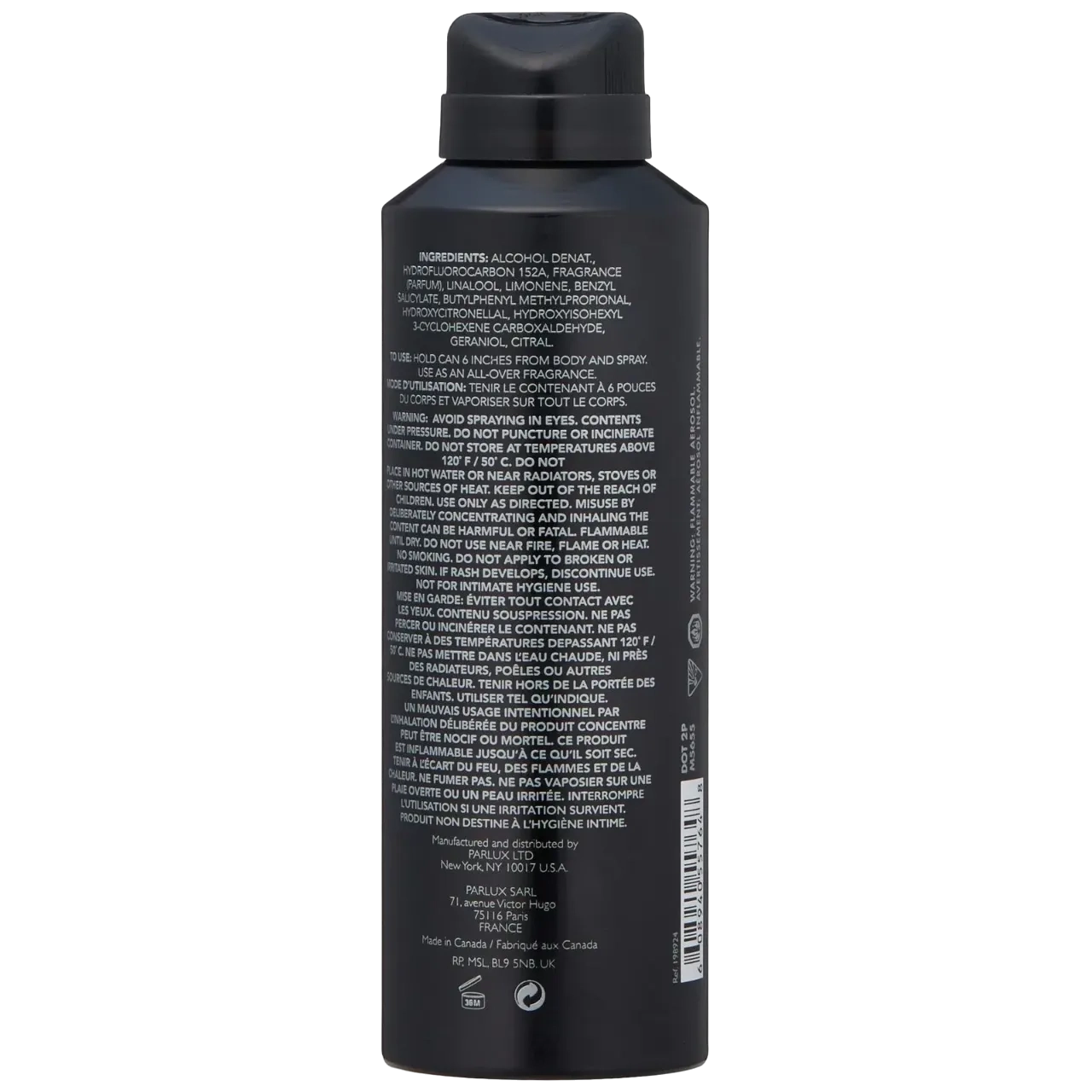 KENNETH COLE Black M 170 ml Deo Spray