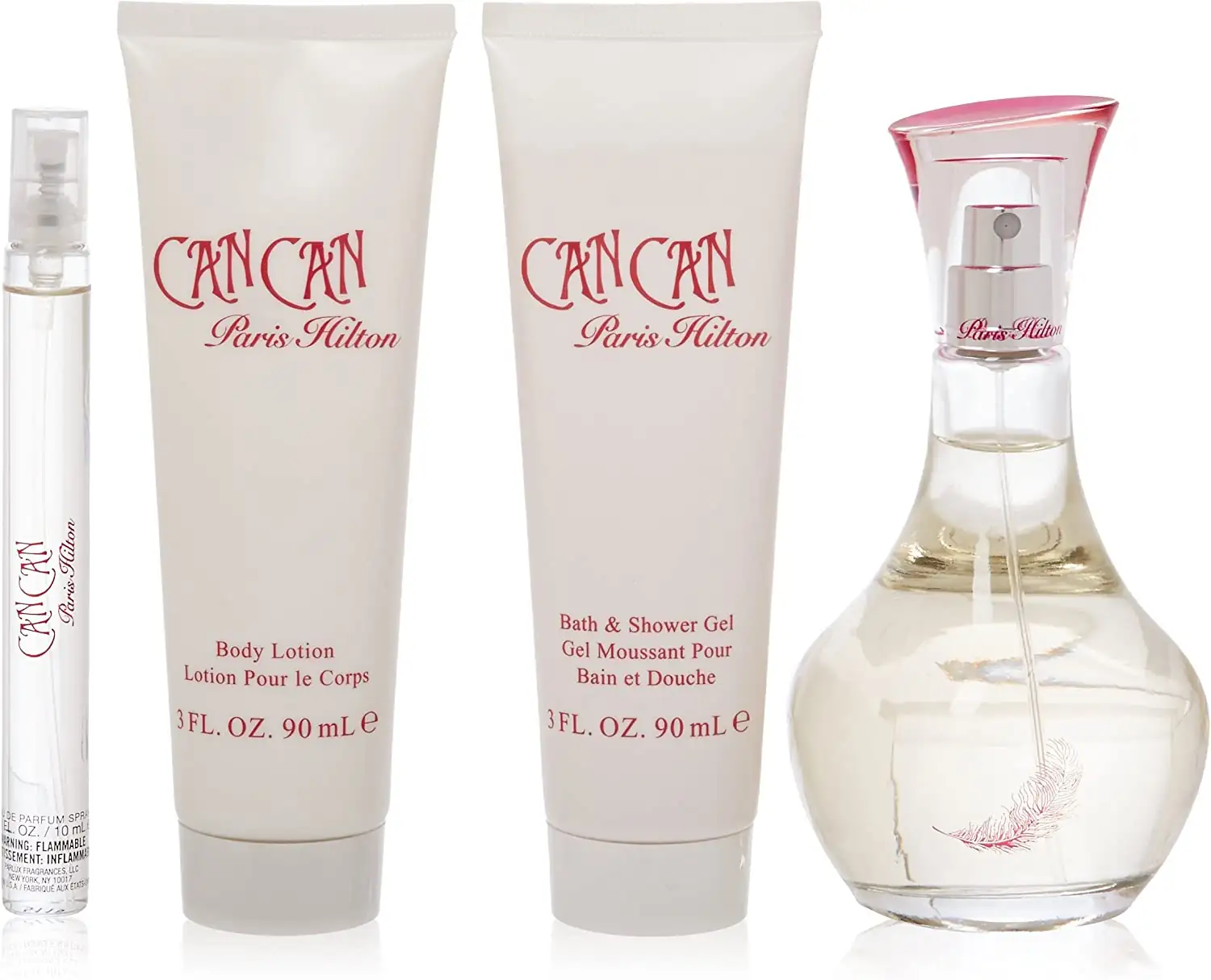 PARIS HILTON CAN CAN (W) SET EDP 100ML+10ML+90ML BL+90ML SG