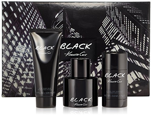 KENNETH COLE BLACK (M) EDT 100ML+100ML ASB+75G DEO STICK SET