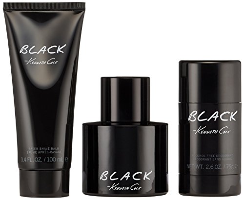 KENNETH COLE BLACK (M) EDT 100ML+100ML ASB+75G DEO STICK SET