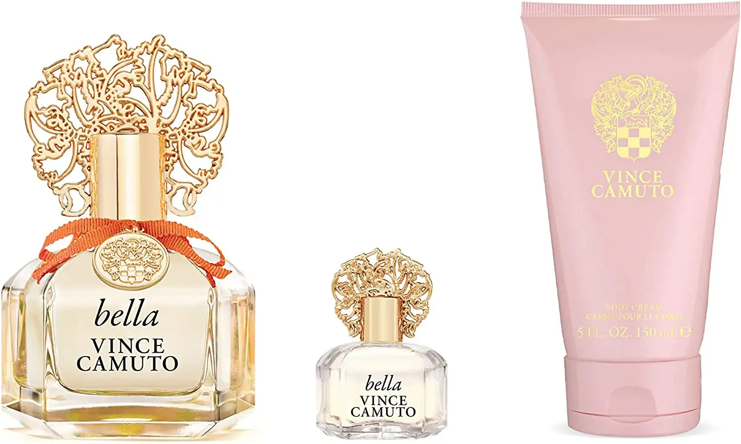 VINCE CAMUTO BELLA (W) SET EDP 100ML + 7.5ML SPRAY + 150ML BODY CREAM