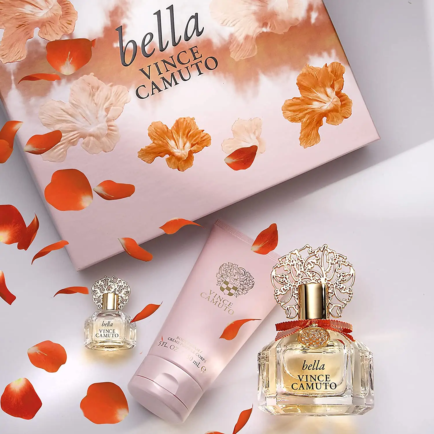 VINCE CAMUTO BELLA (W) SET EDP 100ML + 7.5ML SPRAY + 150ML BODY CREAM