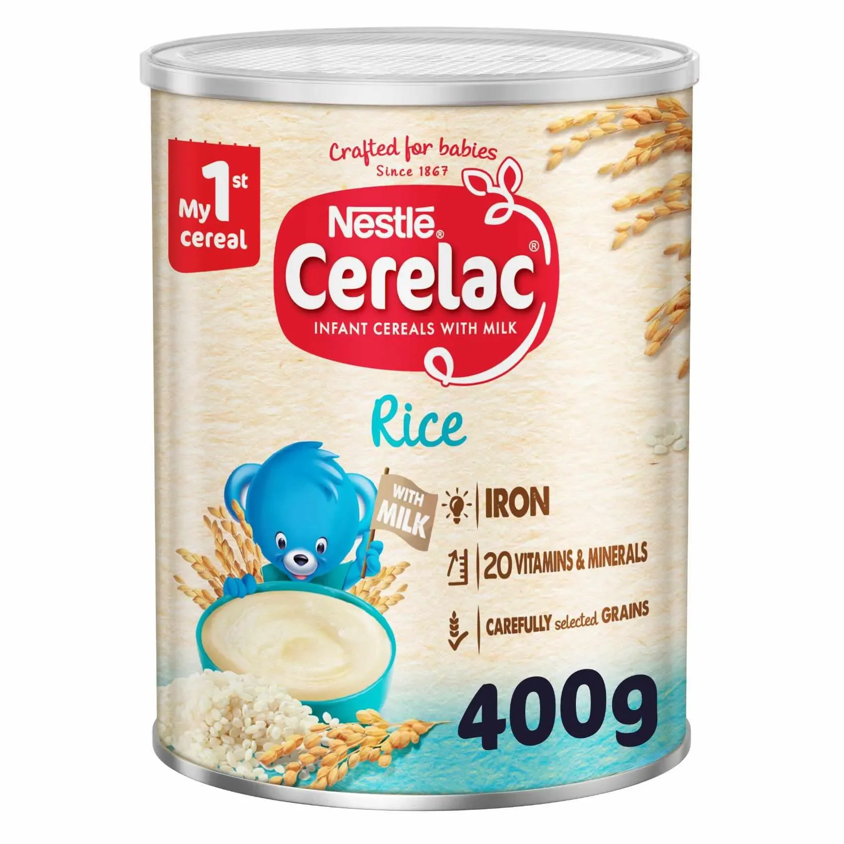 Nestlé Cerelac Infant Cereal Rice 400g