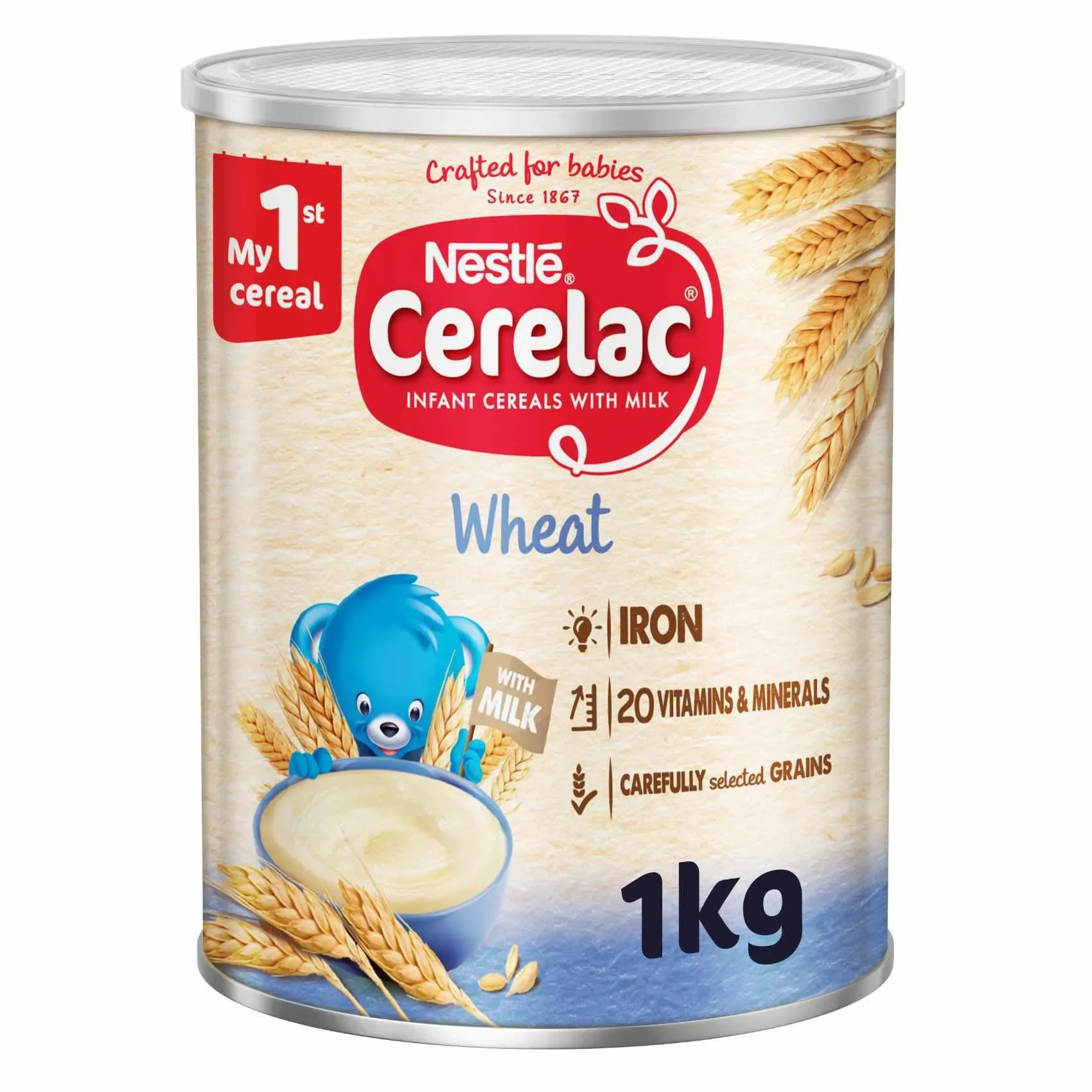 Nestlé Cerelac Infant Cereal Wheat 1kg