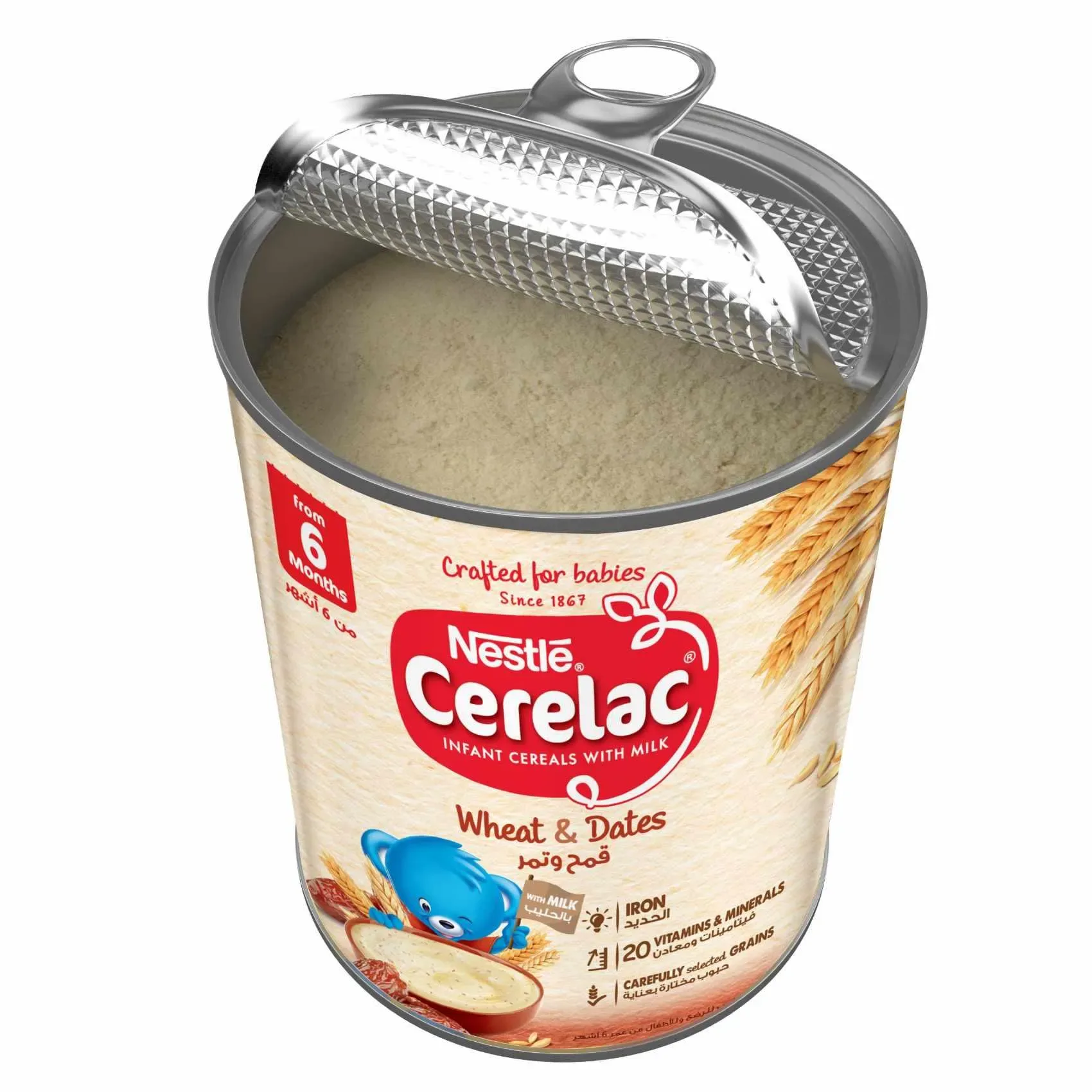 Nestlé Cerelac Infant Cereal Wheat & Dates 400g