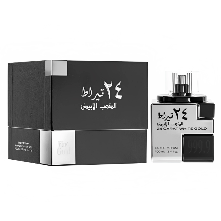 Lattafa 24 Carat White Gold 100Ml
