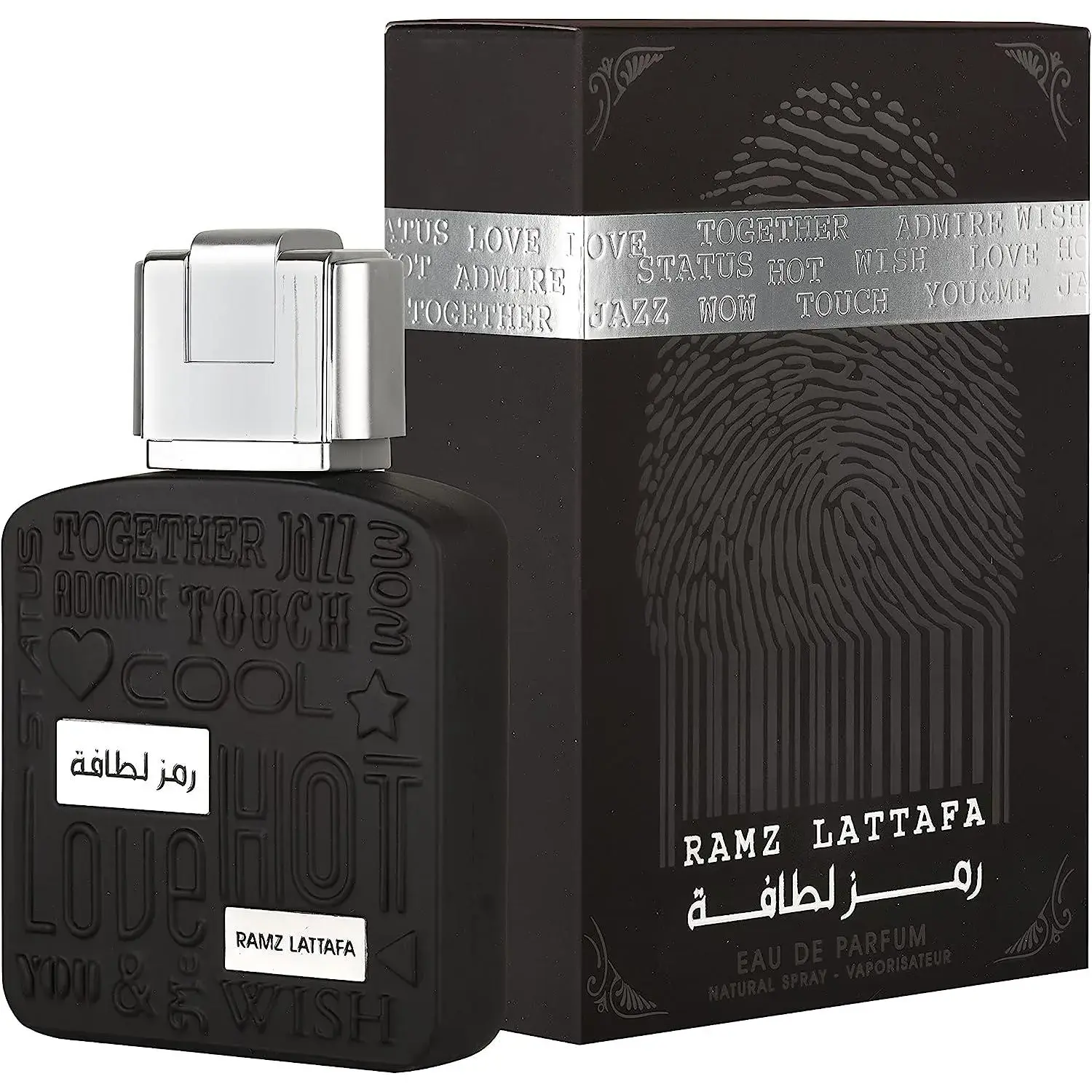 Lattafa Ramz Silver Eau De Parfum Spray For Men 100 Ml