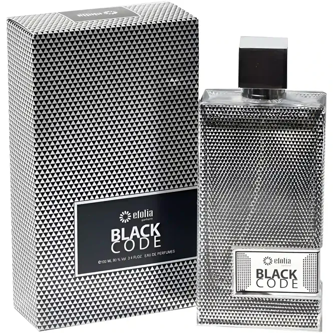 Efolia Black Code Eau De Parfum For Men 100 Ml