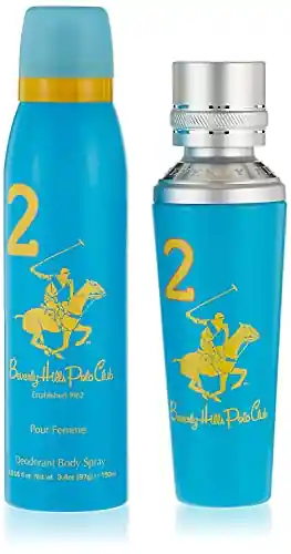 Beverly Hills Polo Club 2 Sport Pour Femme Gift Set 100ml EDP + 150ml Deo Spy