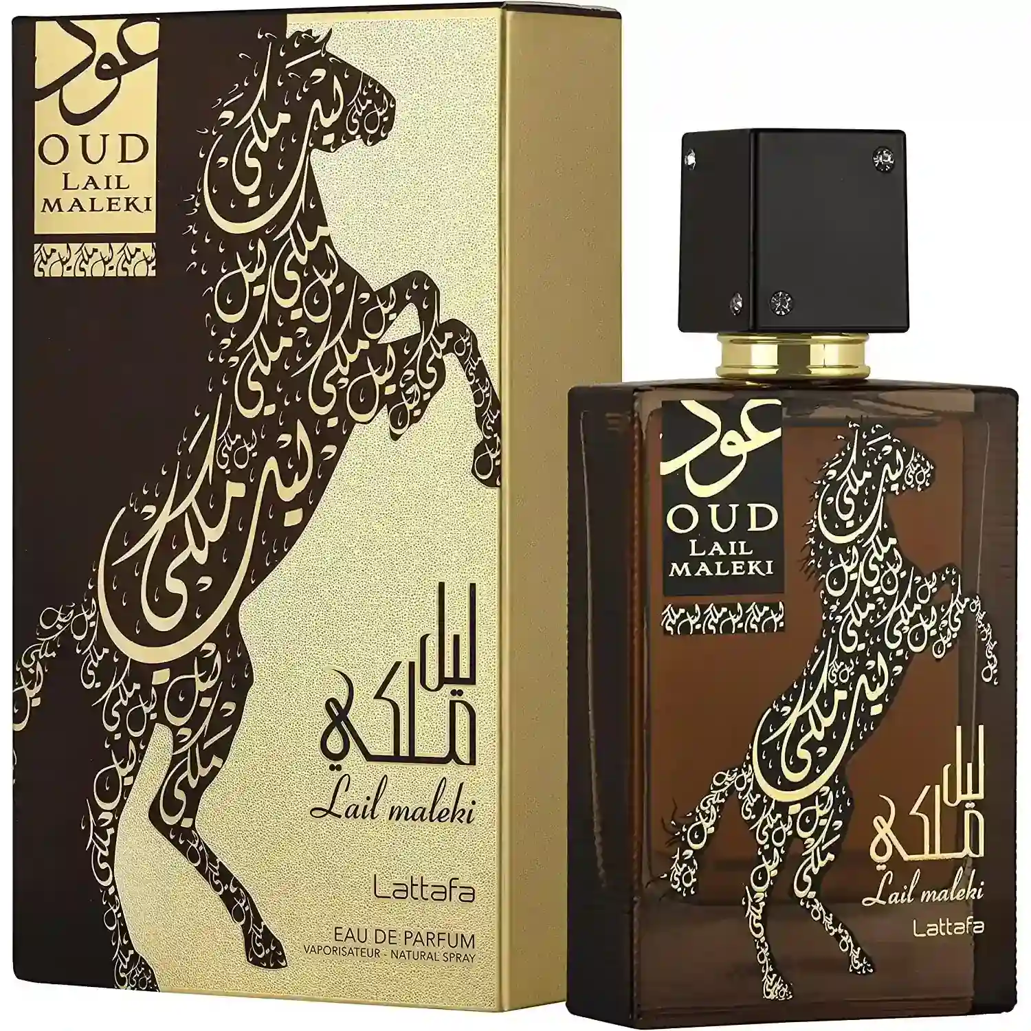 Lattafa Oud Lail Menki Eau De Parfum For Unisex, 100 Ml