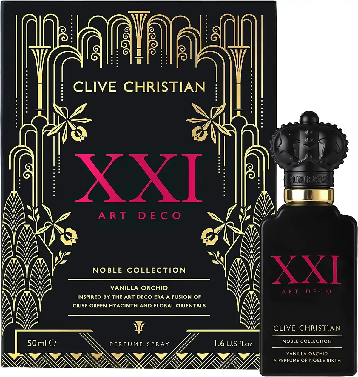 Clive Christian XXI Art Deco Vanilla Orchid Eau De Parfum For Women 50 Ml