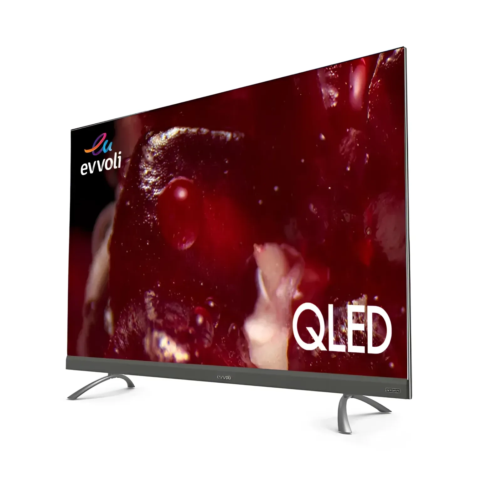 Evvoli 65-Inch 4K Qled Android Smart Tv With Bulit In Evvo Sound Bar 65Ev350Qa