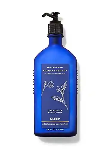 Bath & Body Work Aromatherapy Chamomile+Bergamot Sleep B/Lotion 192ml Glass