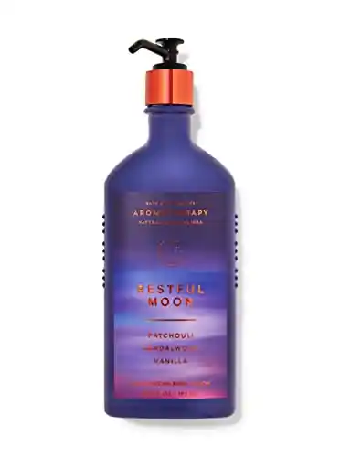 Bath & Body Work Aromatherapy Restful Moon B/Lotion 192ml Glass