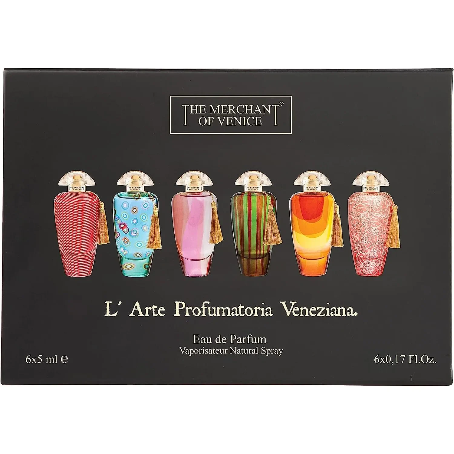 The Merchant Of Venice Murano Eau De Parfum Set 6 X 5Ml