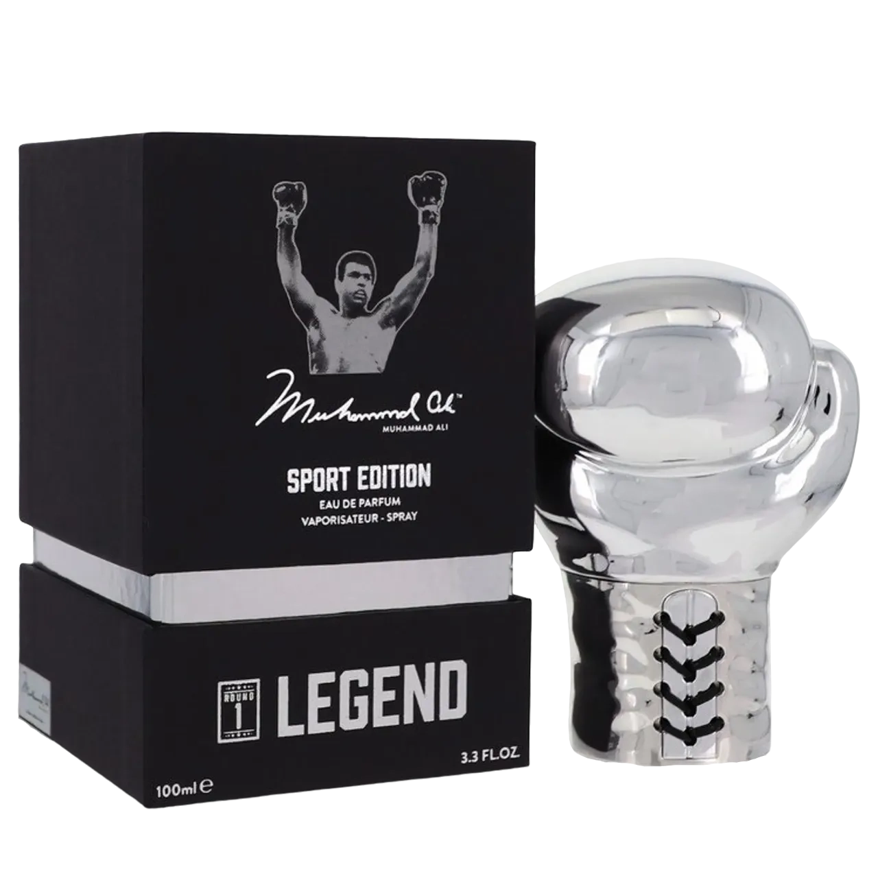 Muhammad Ali Legend Round 1 Eau De Parfum Spray Sport Edition for Men 100 Ml