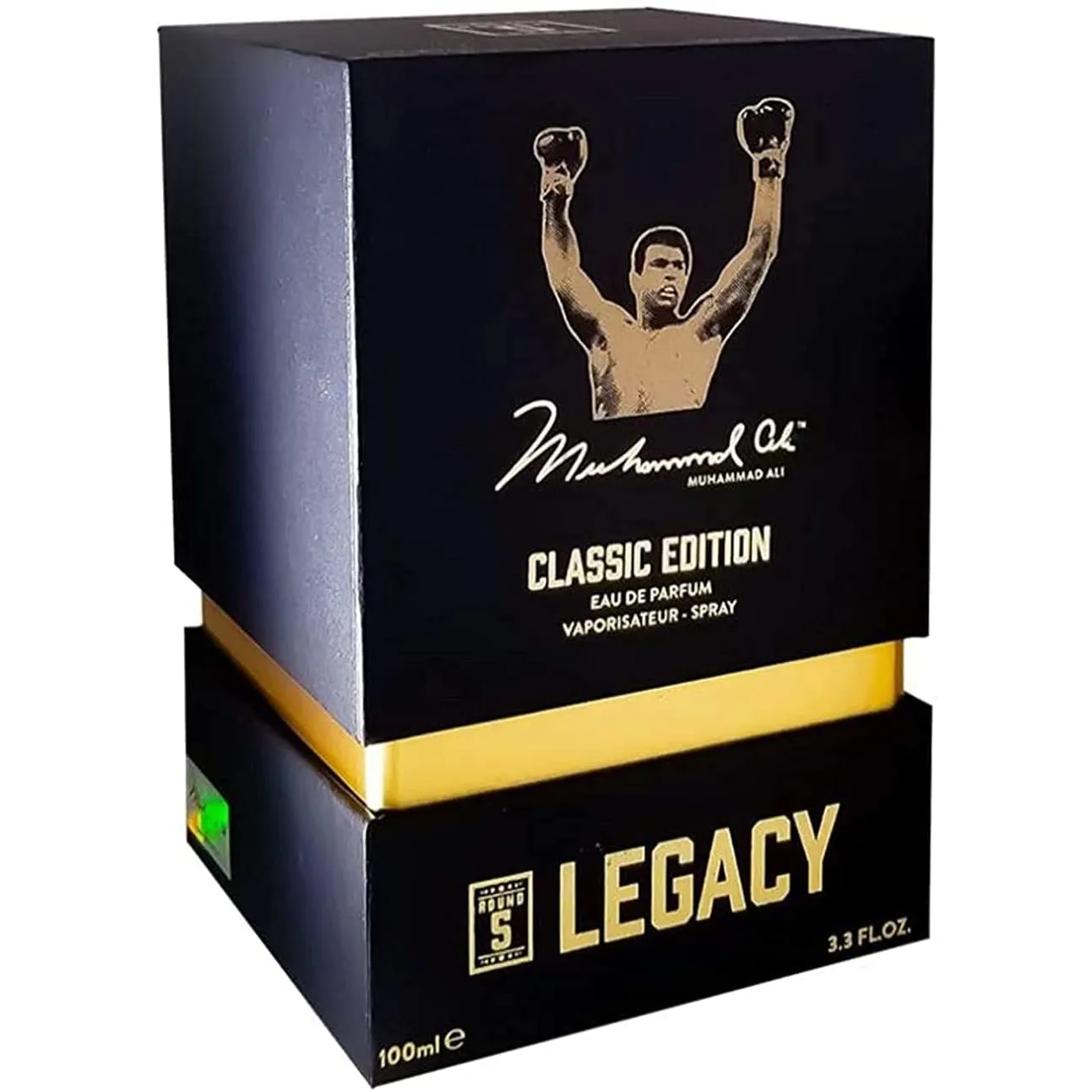 Muhammad Ali Legend Round 5 Eau De Parfum Spray Classic Edition for Men 100 Ml