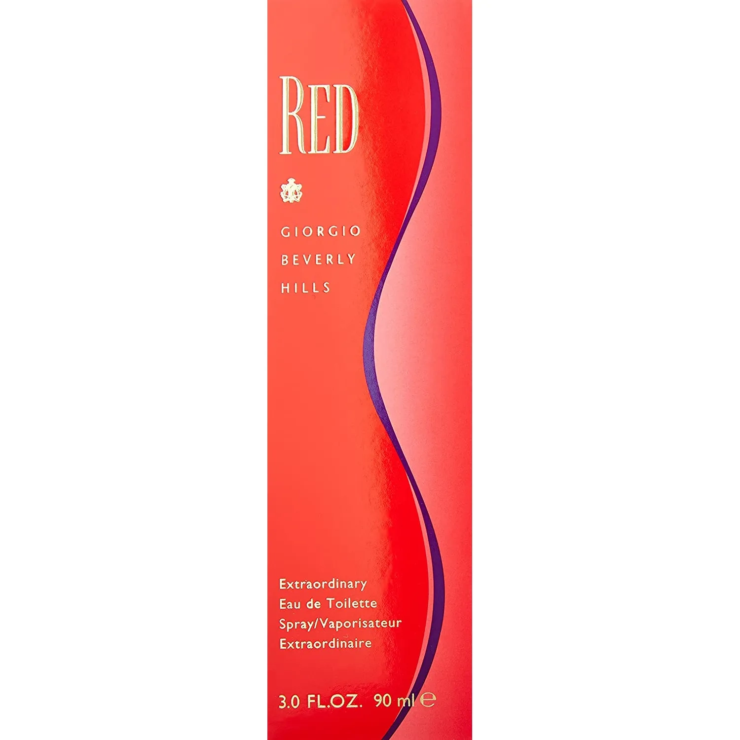 Giorgio Beverly Hills Red Eau De Toilette Spray For Women 90 Ml