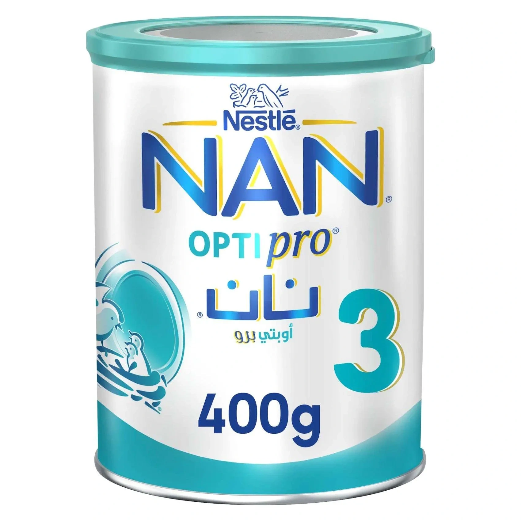 Nestlé Nan Optipro 3 Growing Up Milk From 1 To 3 Years With 2’fl And Bl Probiotic 400g