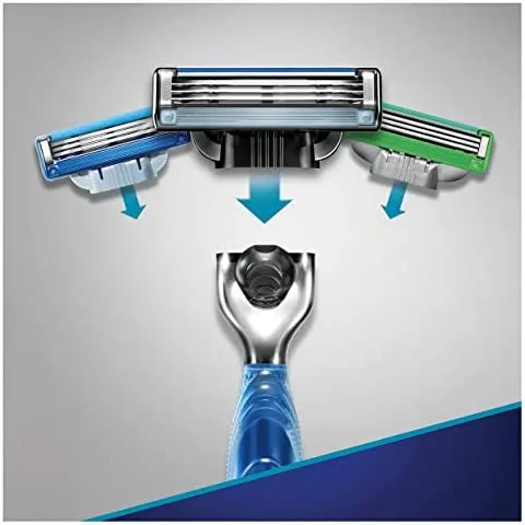 Gillette Mach 3 Start Razor + 3 Blade Refills