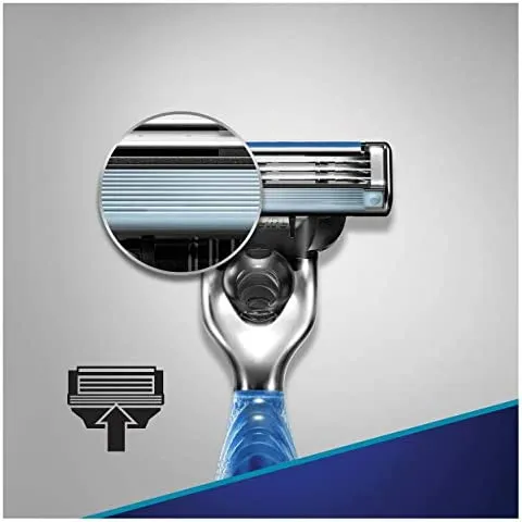 Gillette Mach 3 Start Razor + 3 Blade Refills