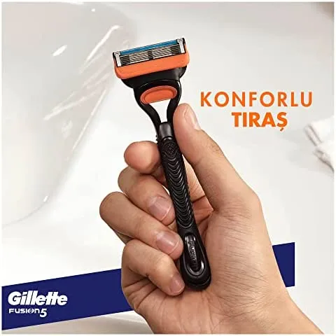 Gillette Fusion 5 Men's Razor 1 Handle + 2 Blades