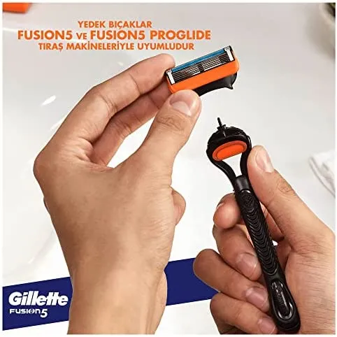 Gillette Fusion 5 Men's Razor 1 Handle + 2 Blades