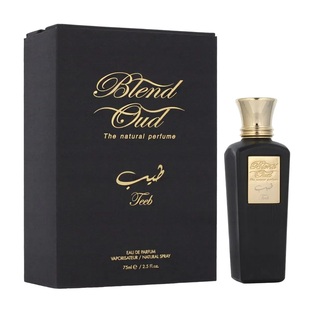 Blend Oud The Natural Perfume Teeb Eau De Parfum For Men 75 Ml