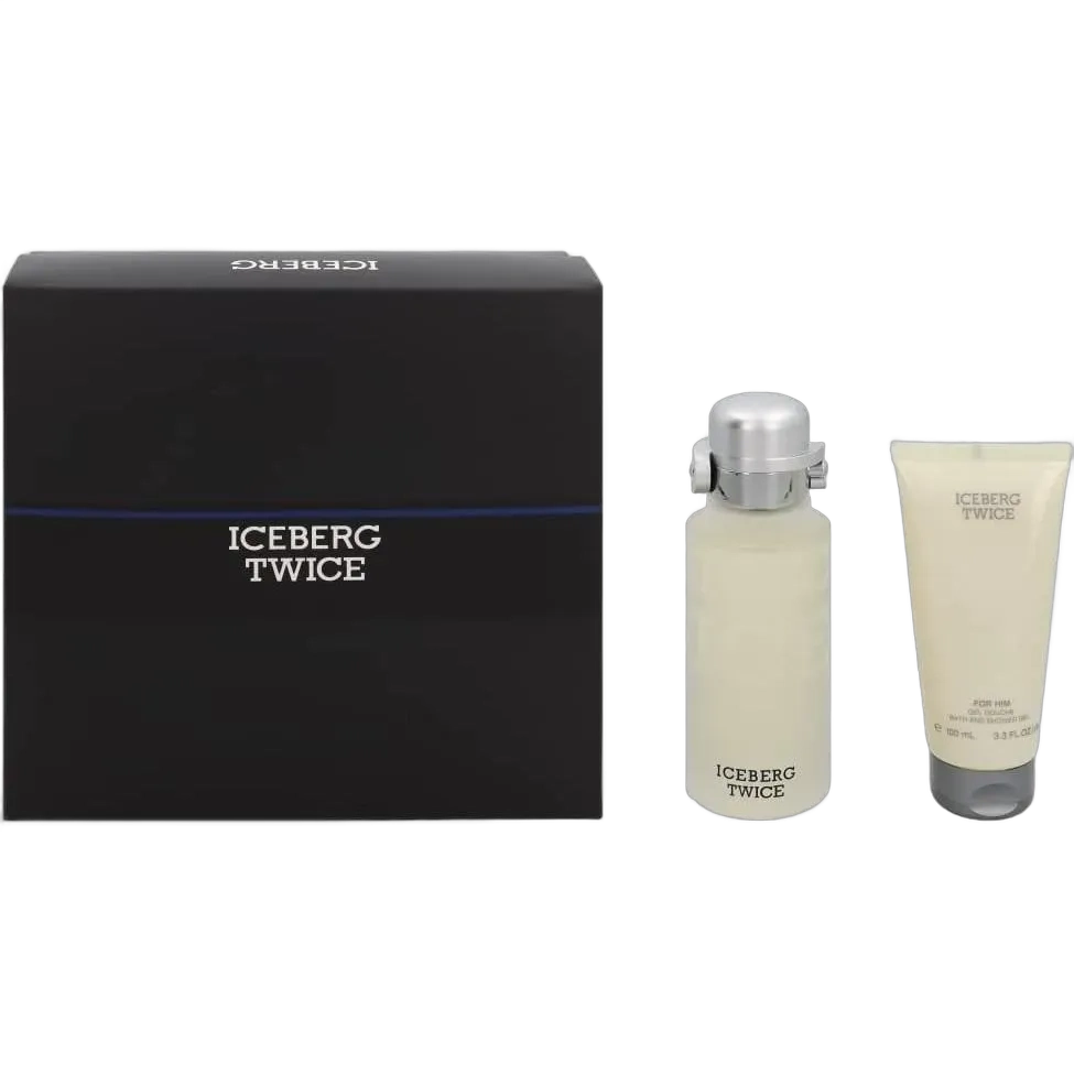 Iceberg Twice Pour Homme Gift Set Eau De Toilette Spray 125 Ml & Shower Gel 100 Ml