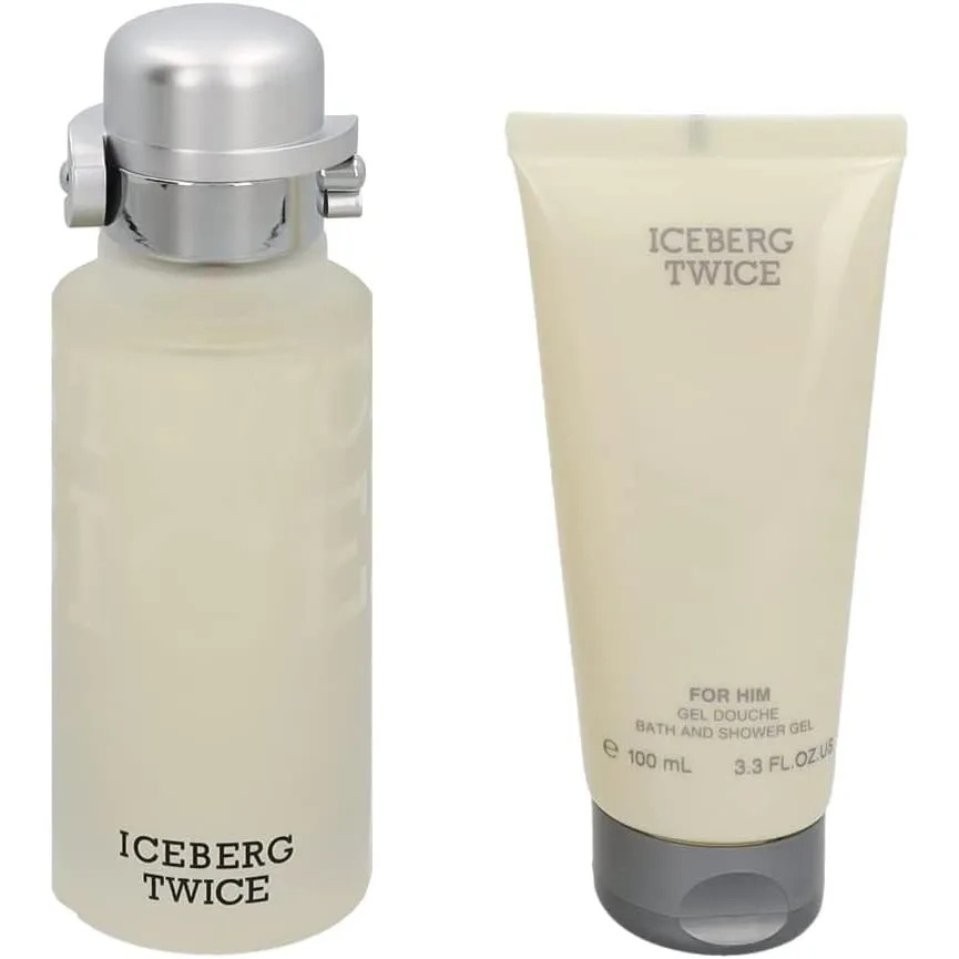 Iceberg Twice Pour Homme Gift Set Eau De Toilette Spray 125 Ml & Shower Gel 100 Ml