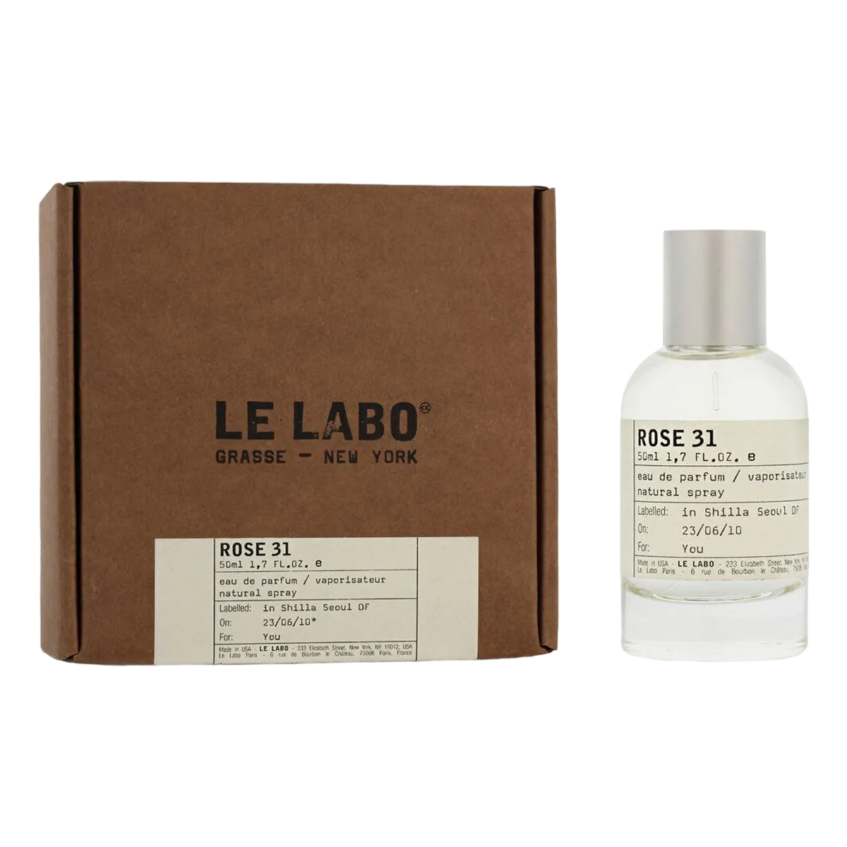 Le Labo Rose 31 Eau De Parfum Unisex 50 Ml