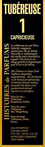 HISTOIRES DE PARFUMS TUBEREUSE 1 CAPRICIEUSE EDP 120ML