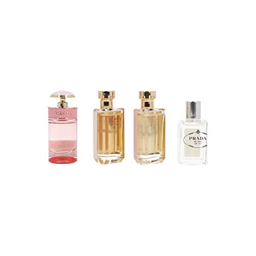 Prada Candy EDP 9ml+Florale EDT 7ml+La Femme L'Eau 9ml+Les Infusions De Prada 8ml Set