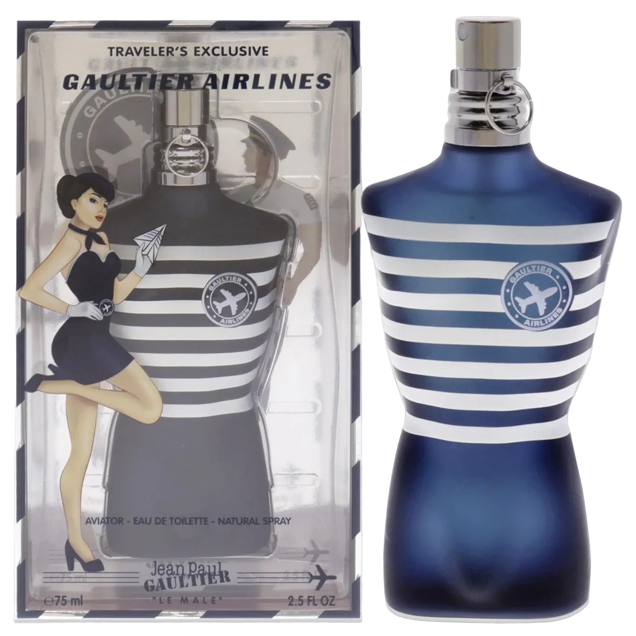 JEAN PAUL GAULTIER "LE MALE"AIRLINES EDT 75ML