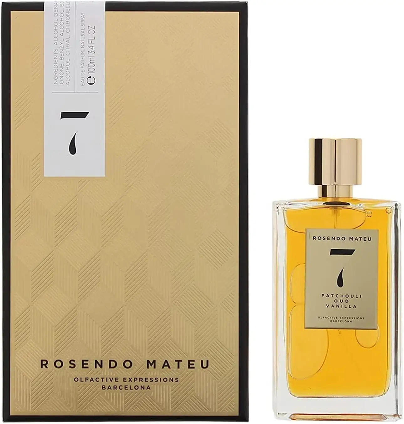 ROSENDO MATEU 7 PATCHOULI OUD VANILLA (U) EDP 100 ml ES