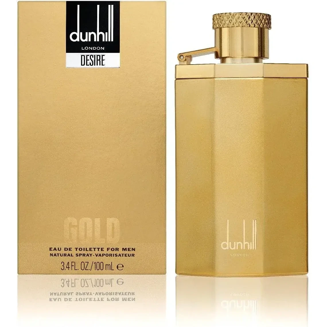 Alfred Dunhill Desire Gold Eau De Toilette For Men 100 Ml