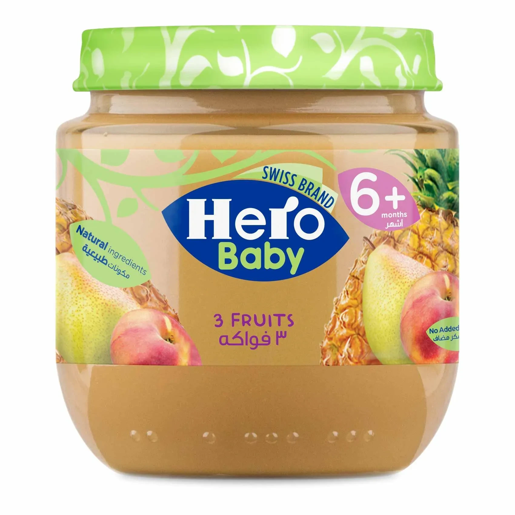 Hero Baby 3 Fruits Baby Food 130g