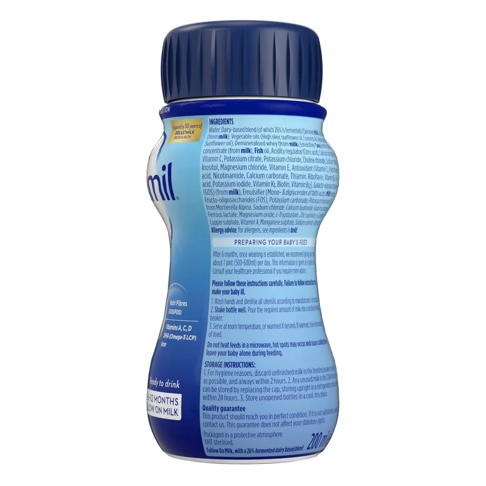 Aptamil Follow On Milk Formula From 6-12 Months 200ml